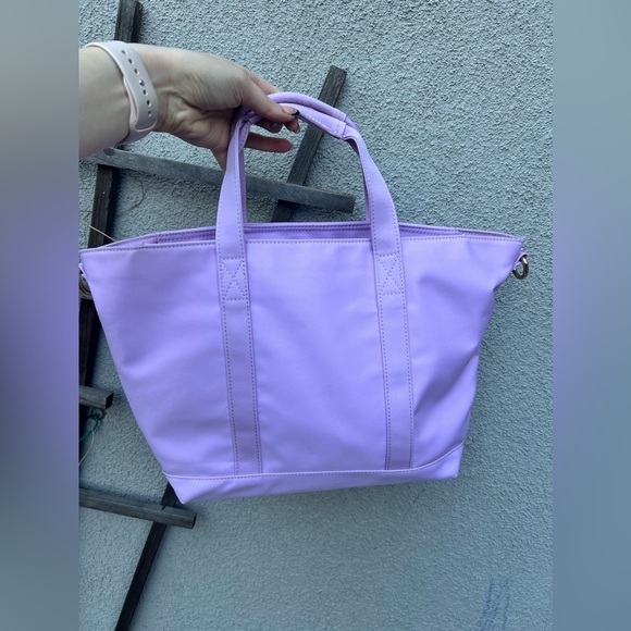 Stoney Clover Lane Classic Mini Tote Bag - Grape New with Tags! - Picture 7 of 9